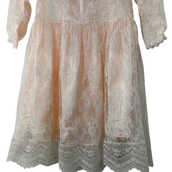Gunne Sax by Jessica McClintock Vintage Lace Dress - Picture 7 of 10